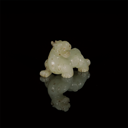 圆雕瑞兽摆件(65g)